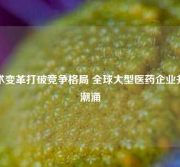 技术变革打破竞争格局 全球大型医药企业并购潮涌