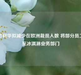 联合利华拟减少在欧洲裁员人数 将部分员工调至冰淇淋业务部门