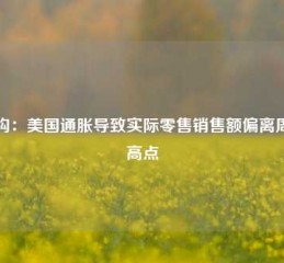 机构：美国通胀导致实际零售销售额偏离周期高点