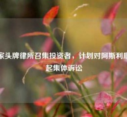 两家头牌律所召集投资者，计划对阿斯利康发起集体诉讼