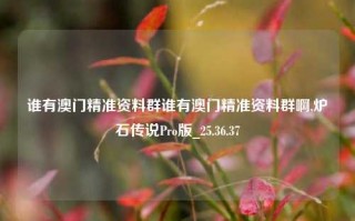 谁有澳门精准资料群谁有澳门精准资料群啊,炉石传说Pro版_25.36.37