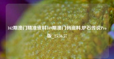 162期澳门精准资料169期澳门码资料,炉石传说Pro版_25.36.57