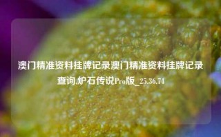 澳门精准资料挂牌记录澳门精准资料挂牌记录查询,炉石传说Pro版_25.36.74