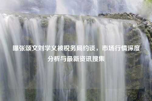 曝张颂文刘学义被税务局约谈，市场行情深度分析与最新资讯搜集