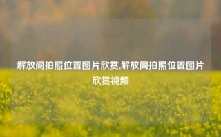 解放阁拍照位置图片欣赏,解放阁拍照位置图片欣赏视频