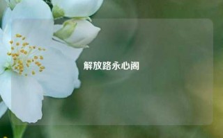 解放路永心阁